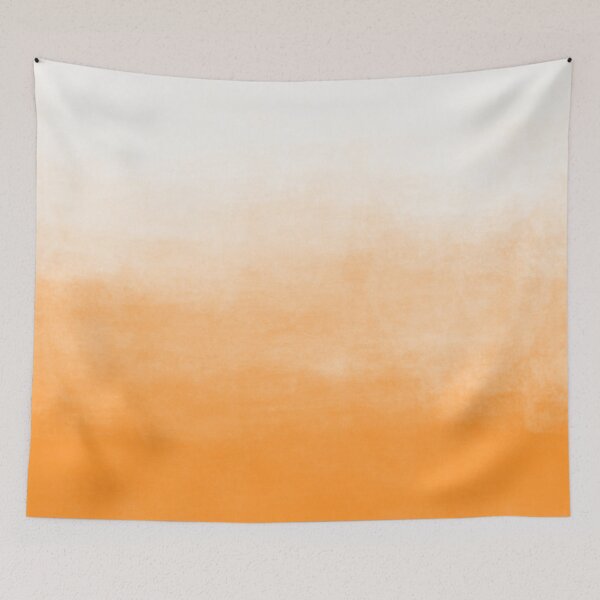 Item preview, Orange Ombre Paint Color Wash (orange/white) designed and sold by Design Minds Boutique.