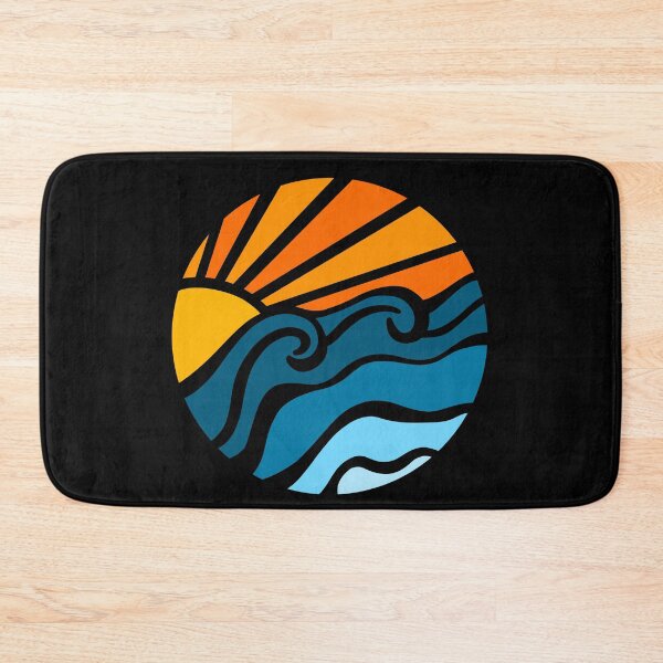 Item preview, Ocean Waves Sunset Scene designed and sold by frankielolis.