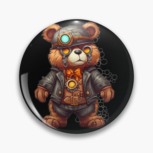 Item preview, Super Cool Steam Punk Bear 4 designed and sold by My Team Designs.