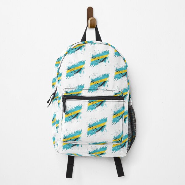 Item preview, Bahamas flag scratched designed and sold by Cattigal.