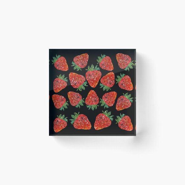 Item preview, Bunch of Strawberries Stickers  designed and sold by ginaisarty.