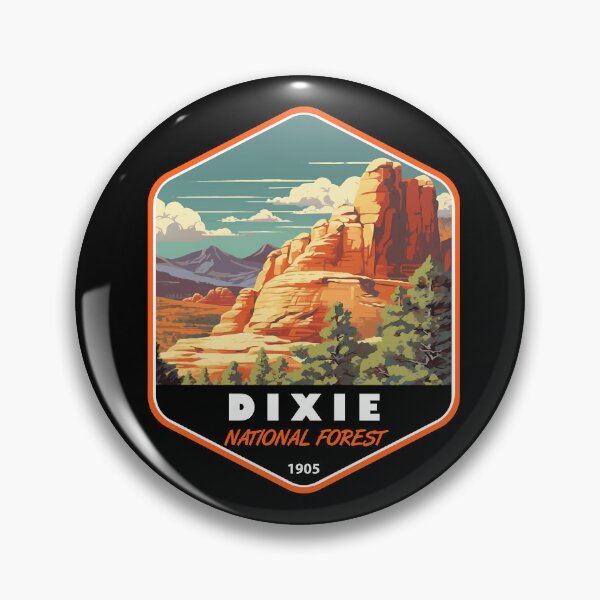 Item preview, Dixie National Forest Utah Vintage Emblem designed and sold by KrisSidDesigns.