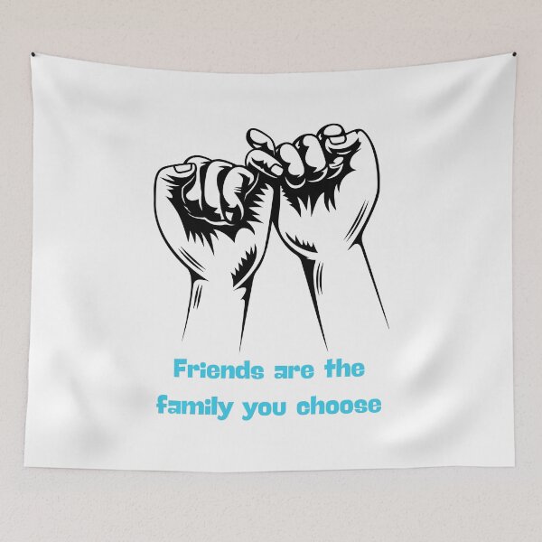 Item preview, Friends are the family you choose designed and sold by Calaverita Friki.