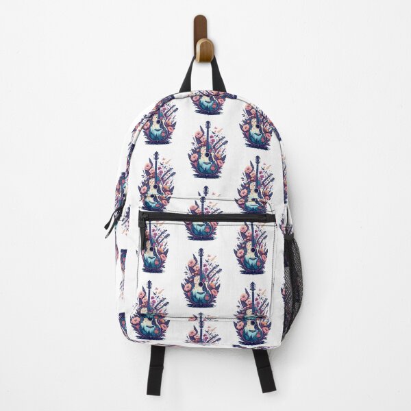Item preview, Guitar soft rock and roll music with flowers designed and sold by Accesoriex.