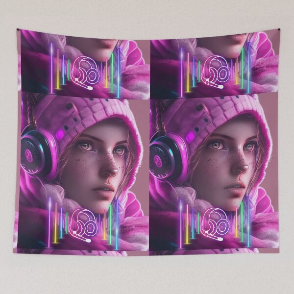 Item preview, Dj Gamer Girl.. designed and sold by oldtimesss.