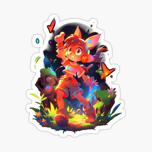 Vista previa del artículo con la obra «Crash Bandicoot - Coco loco», diseñado y vendido por MarsCreativeLab.