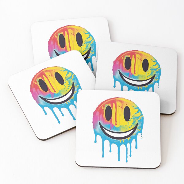 Item preview, Melting Tie Dye Smiley designed and sold by WilderMinds.