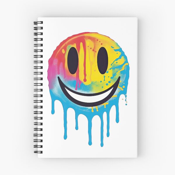 Item preview, Melting Tie Dye Smiley designed and sold by WilderMinds.