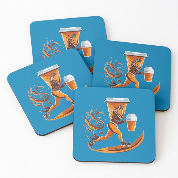Item preview, Coffee Cup Run a Marathon designed and sold by DesignArtEmpire.