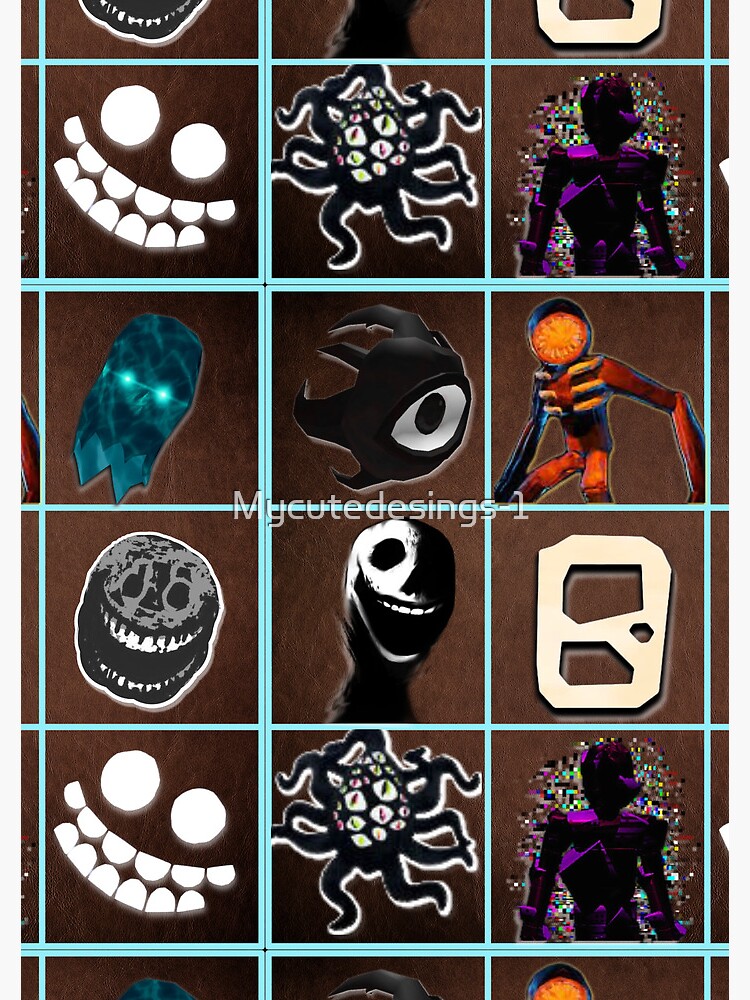 Composition of multiple Posters of (DOORS-ROBLOX) Backpack. Halloween Baby  One-Piece for Sale by Mycutedesings-1