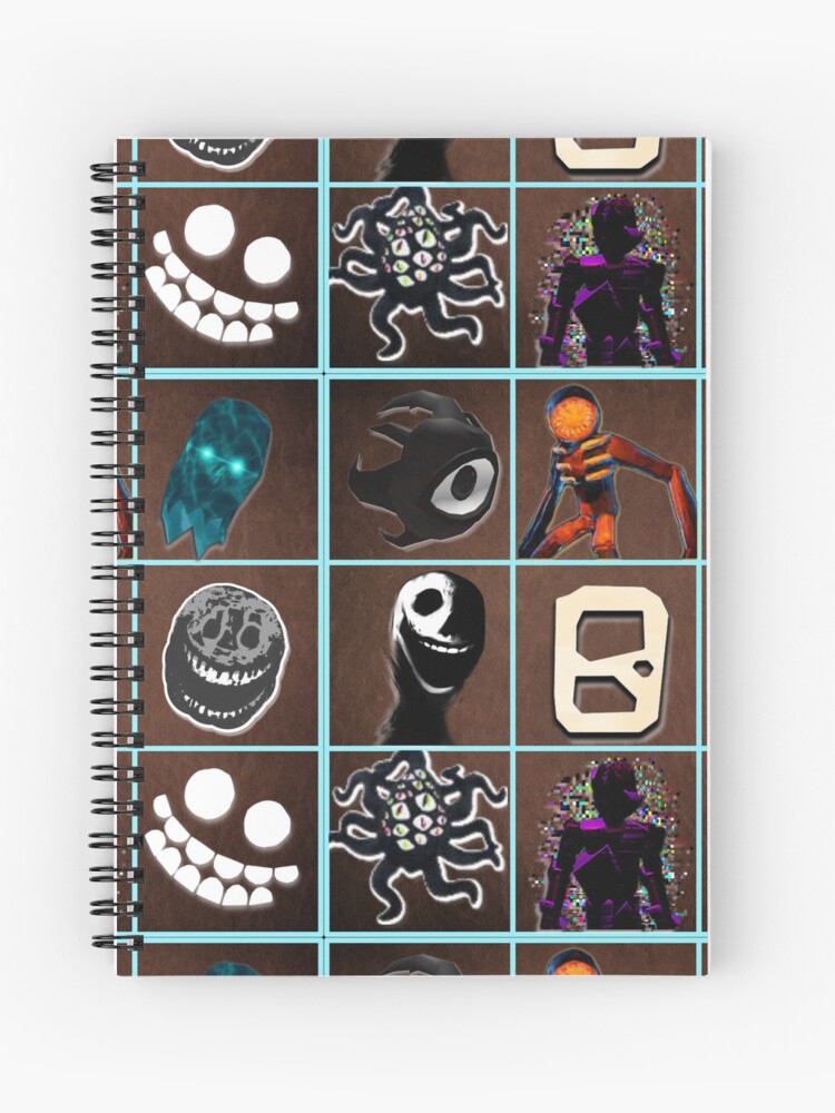 Stickers pack of all characters of Roblox doors game  Spiral