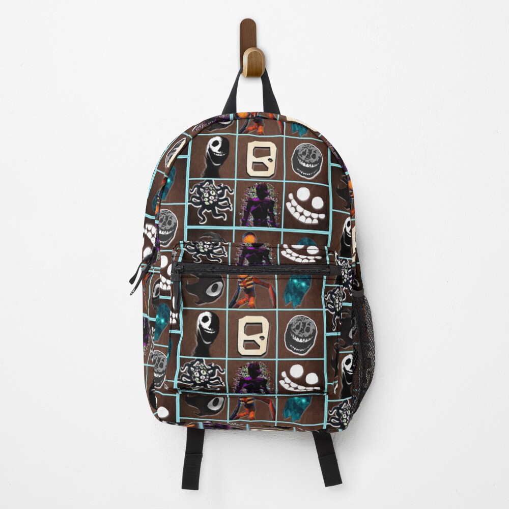 Composition of multiple Posters of (DOORS-ROBLOX) Backpack. Halloween Baby  One-Piece for Sale by Mycutedesings-1