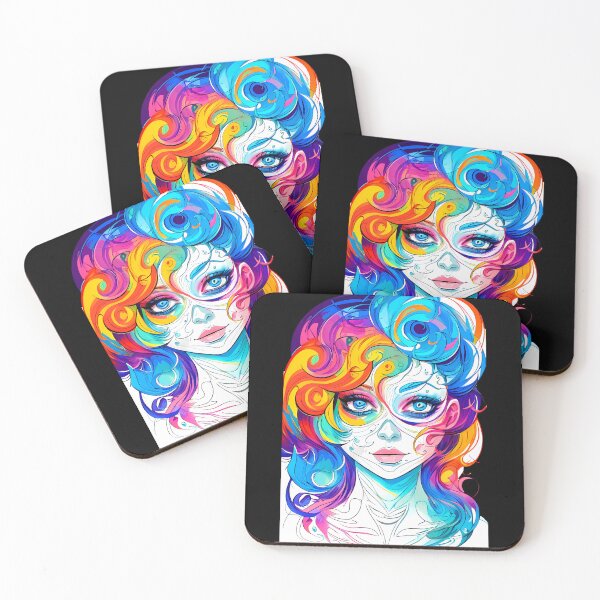 Item preview, Whimsical Rainbow Muse designed and sold by Mechanical-Artt.