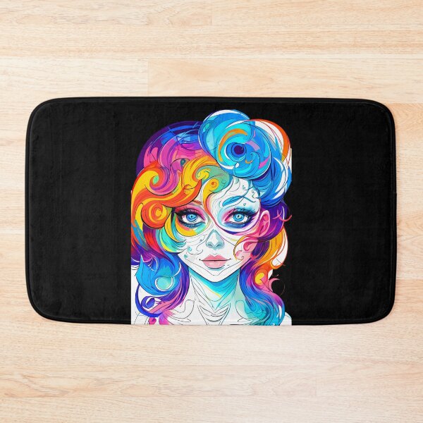 Item preview, Whimsical Rainbow Muse designed and sold by Mechanical-Artt.