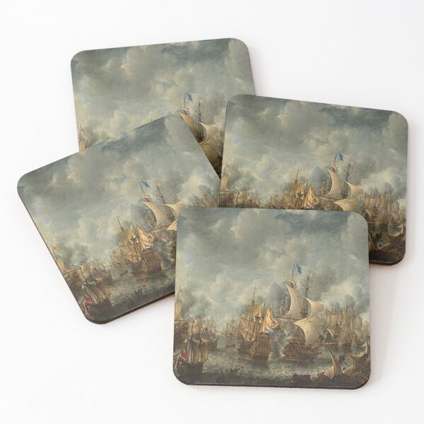Item preview, 1653 - The Battle of Scheveningen - First Anglo-Dutch War designed and sold by TheHappyK.