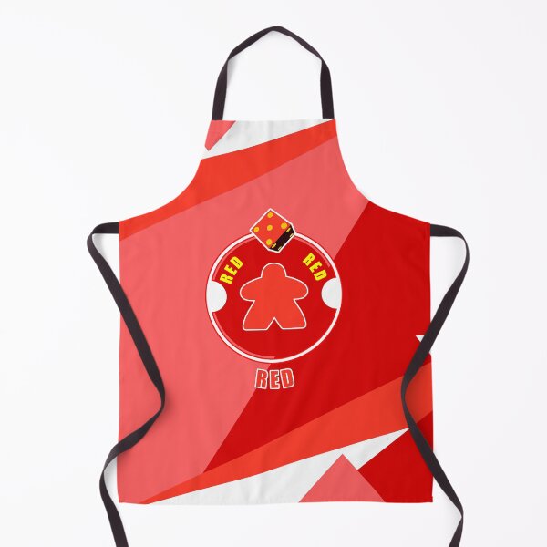 Item preview, Red Meeple with Dice: Lines Design designed and sold by csalvati77.