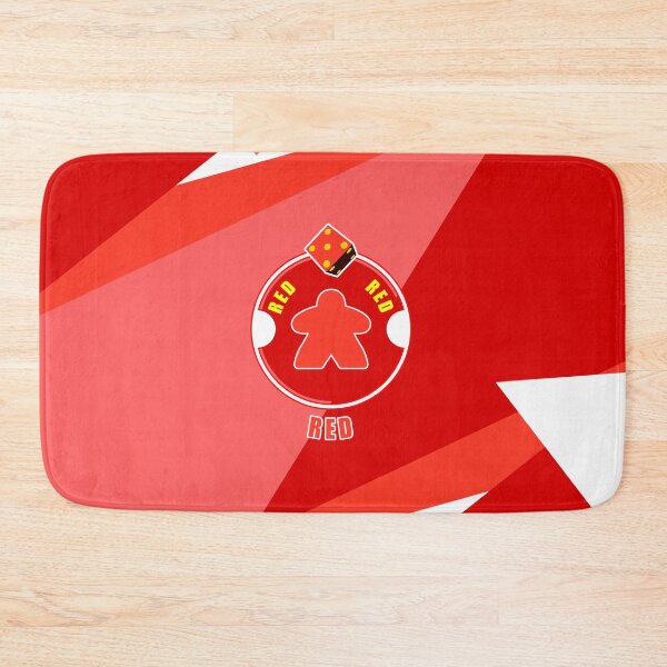 Item preview, Red Meeple with Dice: Lines Design designed and sold by csalvati77.