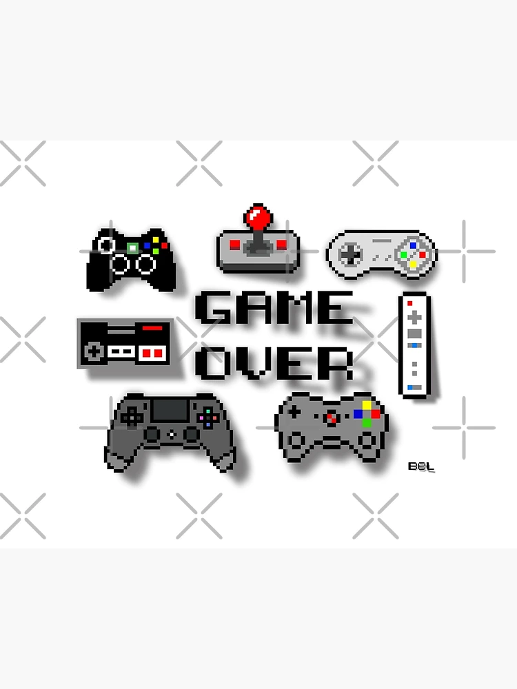 Pixilart - Pixel Art "GAME OVER" by Dexter1128