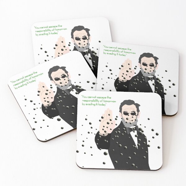Item preview, Abraham Lincoln in the Matrix designed and sold by heidijanetattoo.