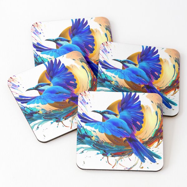Item preview, Street Art Blue jay bird designed and sold by NEUMANN ArtWear Boutique.