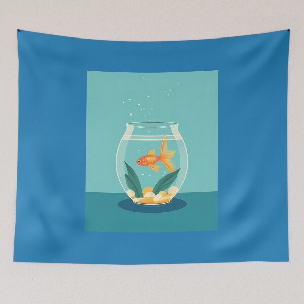 Item preview, Ethereal Fins - Goldfish Introvert designed and sold by PastelPalaceCo.