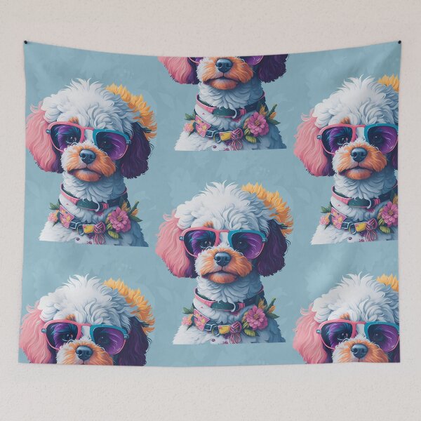 Item preview, FPJ0085 - Cool Portrait of a Puppy designed and sold by Futuriddle.