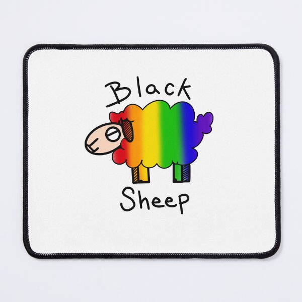 Item preview, Rainbow black sheep designed and sold by Arsenic-Arts.
