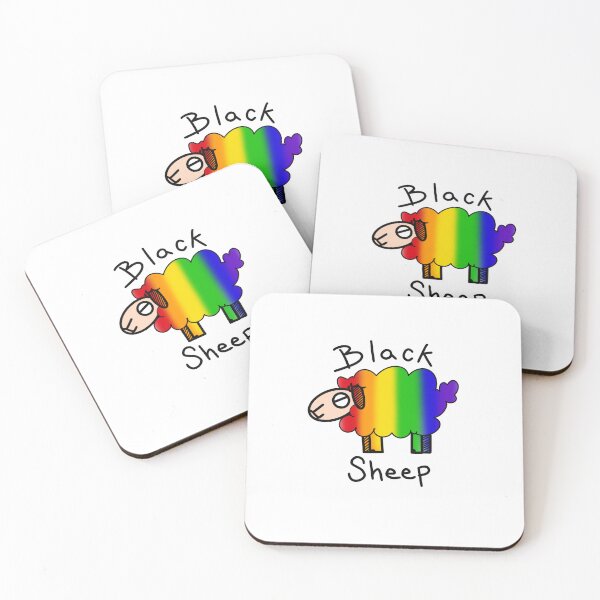 Item preview, Rainbow black sheep designed and sold by Arsenic-Arts.