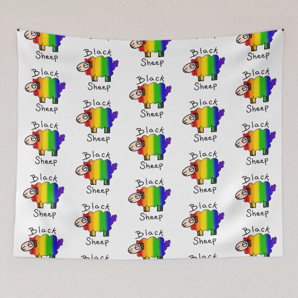 Item preview, Rainbow black sheep designed and sold by Arsenic-Arts.