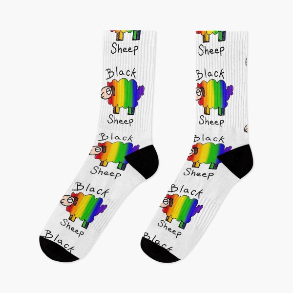 Item preview, Rainbow black sheep designed and sold by Arsenic-Arts.