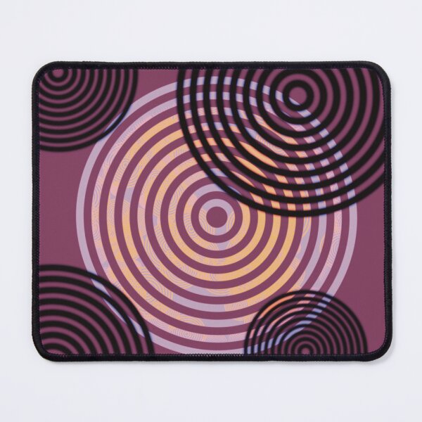 Item preview, Hypnotic Target Design on Dark Purple Background designed and sold by Pevkay97.