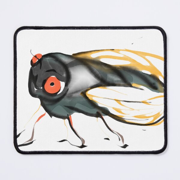 Item preview, cicada in ink designed and sold by StudioMasha.