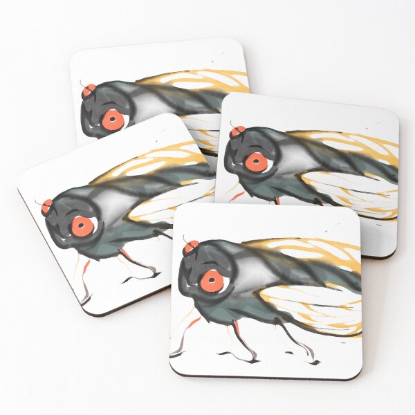 Item preview, cicada in ink designed and sold by StudioMasha.