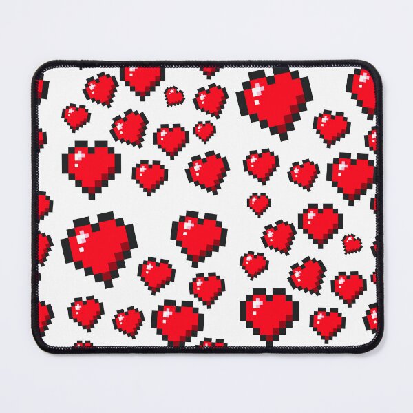 Item preview, LOVE CASCADE - Retro Pixel Art Hearts designed and sold by Chris Jukes.