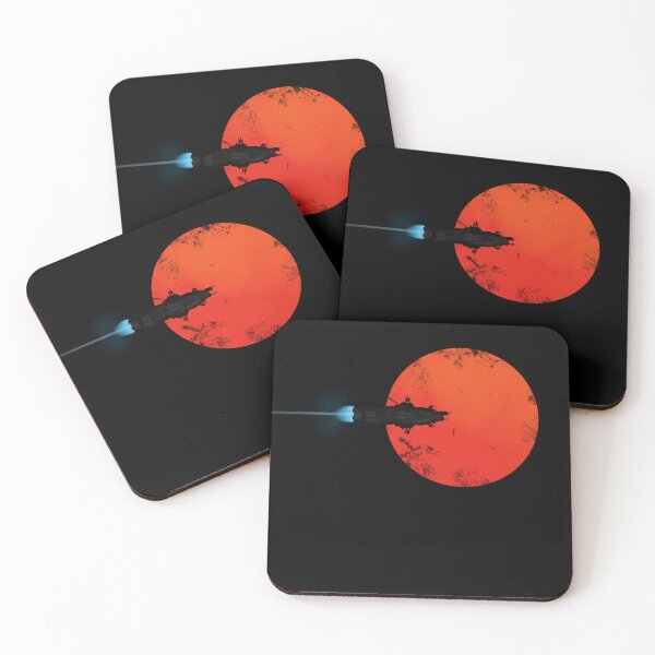 Item preview, Rocinante Silhouette Poster designed and sold by My Digital Mind.