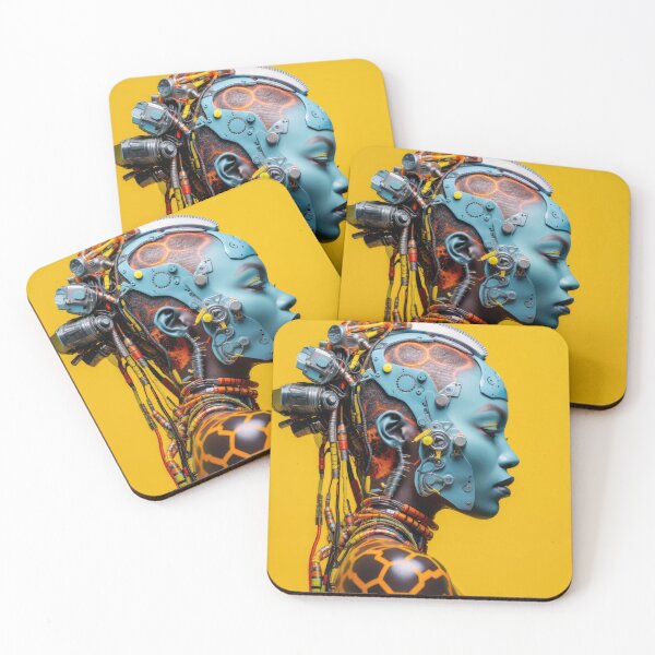 Item preview, Afrofuturistic Cyborg - Variant 2 designed and sold by Mod Sci.