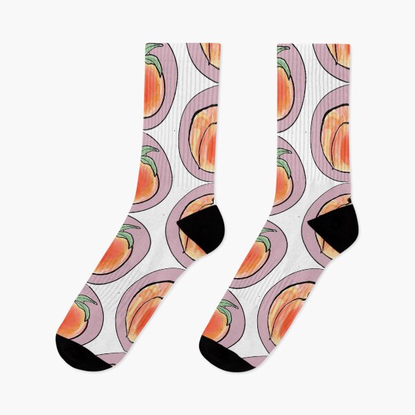 Item preview, Cute lil’ Watercolor Peach designed and sold by MandaScribbles.