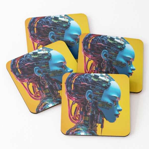 Item preview, Afrofuturistic Cyborg - Variant 4 designed and sold by Mod Sci.