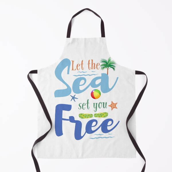 Item preview, Let The Sea Set You Free - Motivation Beach Quote designed and sold by Heartee.