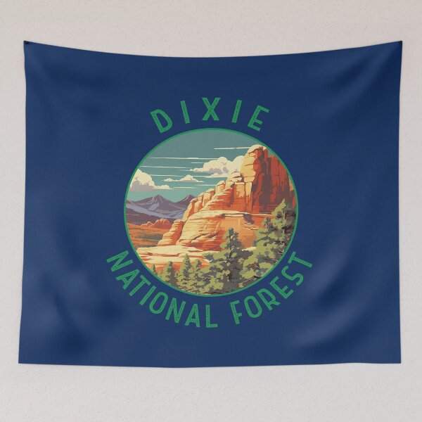 Item preview, Dixie National Forest Utah Distressed Circle designed and sold by KrisSidDesigns.
