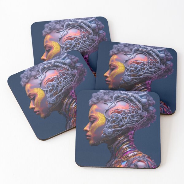 Item preview, Afrofuturistic Cyborg - Variant 5 designed and sold by Mod Sci.