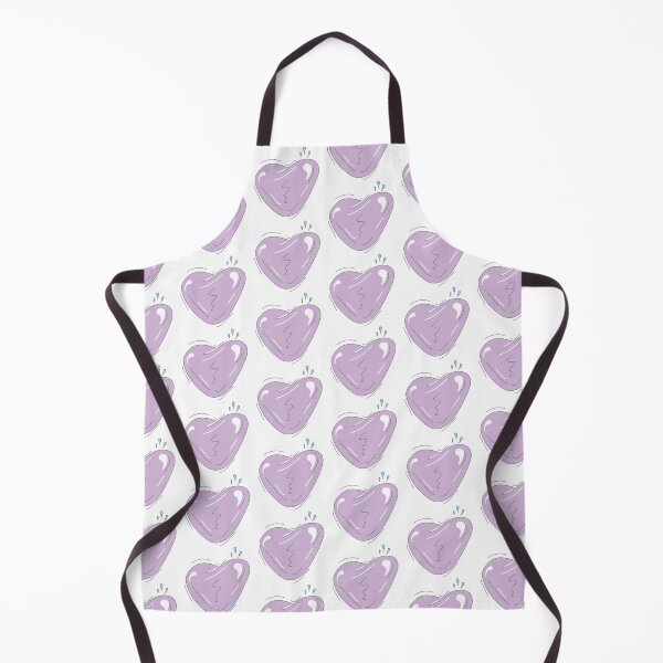 Item preview, Excessively Glossy Purple Love Heart Icon  designed and sold by spmaestax.