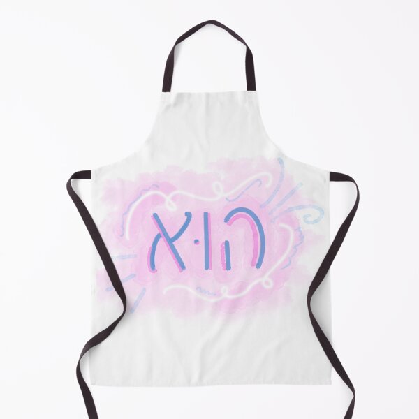Item preview, "He" Hebrew Pronoun Trans Colors designed and sold by Jewish Language Project.