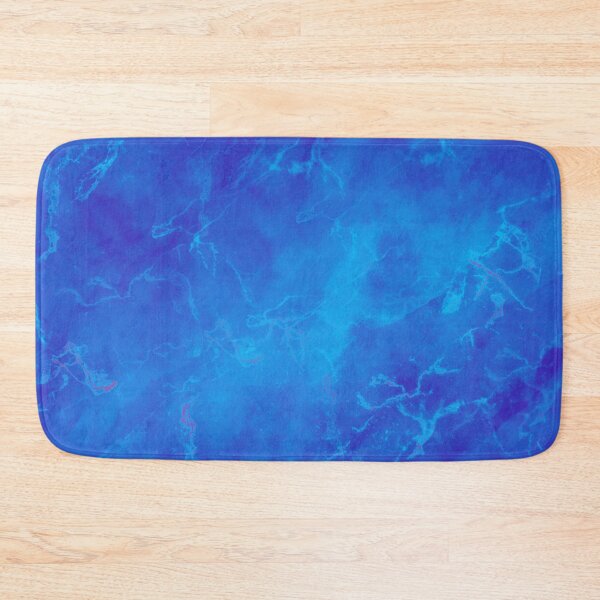 Item preview, electric blue marble abstract color designed and sold by gredadesigns.