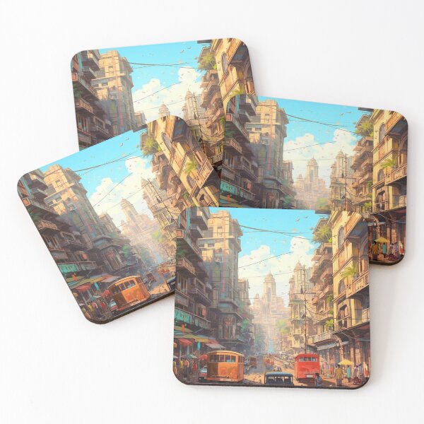 Item preview, An avenue of a classic city street in an old town designed and sold by RedCosmos-.
