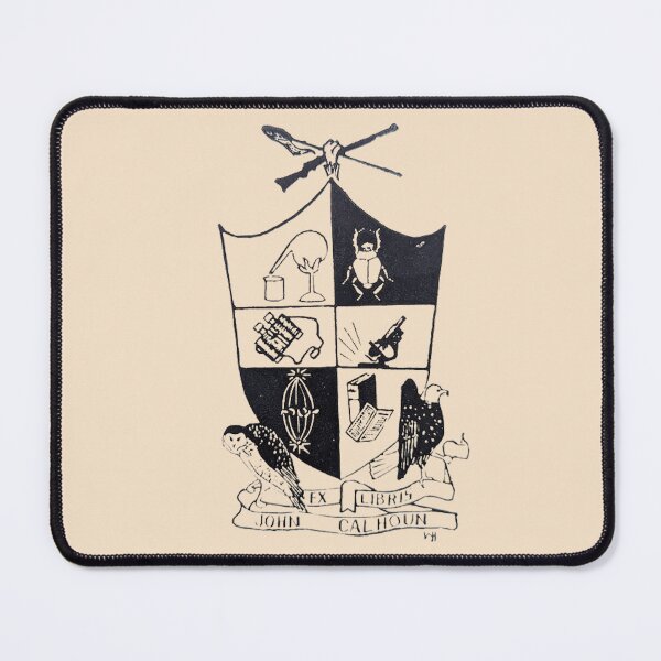 Item preview, John B Calhoun’s Book Plate designed and sold by MorwensCat.