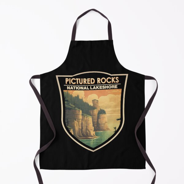 Item preview, Pictured Rocks National Lakeshore Travel Badge designed and sold by KrisSidDesigns.