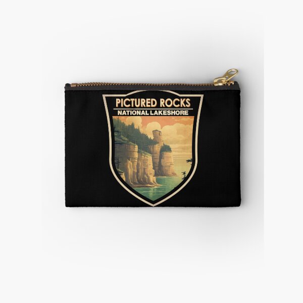 Item preview, Pictured Rocks National Lakeshore Travel Badge designed and sold by KrisSidDesigns.