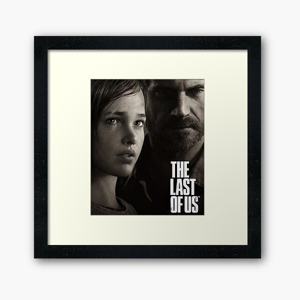 Joel Miller, video game characters, The Last of Us, black background, video  games, PlayStation 3, video game art, revolver, monochrome, simple  background