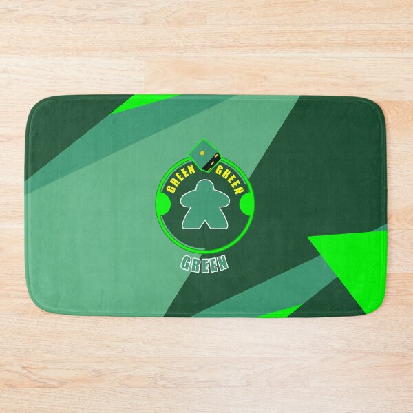 Item preview, Green Meeple with Dice: Lines Design designed and sold by csalvati77.